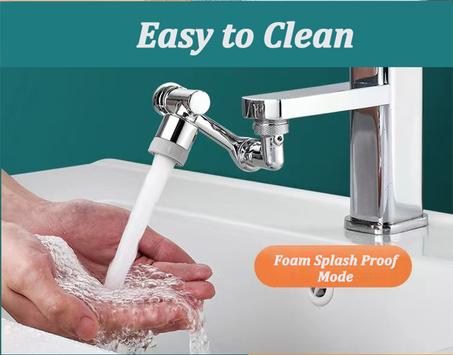 Filtre Anti-projection rotatif à 1080 °