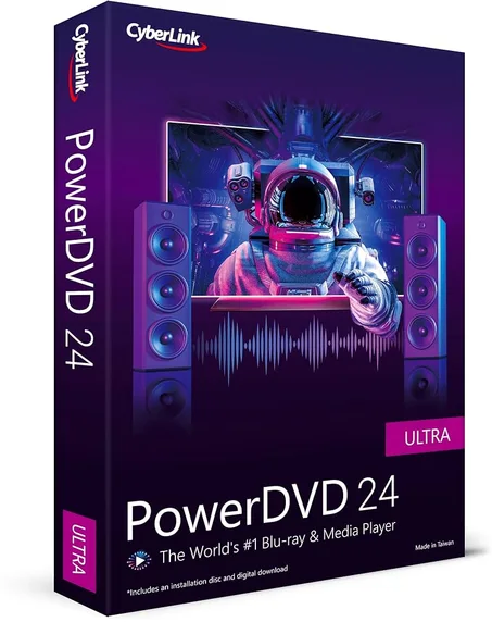 CyberLink PowerDVD Ultra 24 Premium Version Lifetime license for 2 computers Multilingual✨(Latest 2026)✨