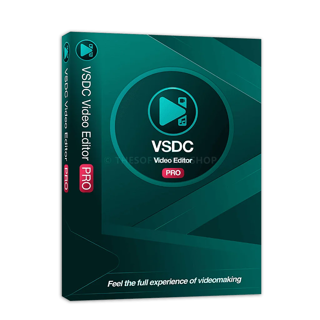 VSDC Video Editor Pro 9 Premium Version Lifetime license for 5 computers Multilingual✨