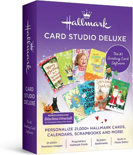 Hallmark Card Studio Deluxe 23 Premium Version Lifetime license for 4 computers Multilingual✨(Latest 2026)✨