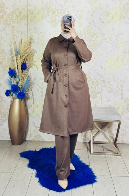 انصومبل بالسروال طويل 2 قطعة