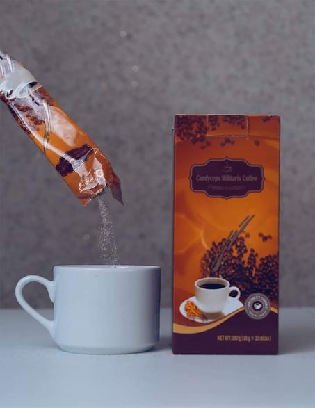 CAFE CORDYCEPS MILITARIS LONGRICH