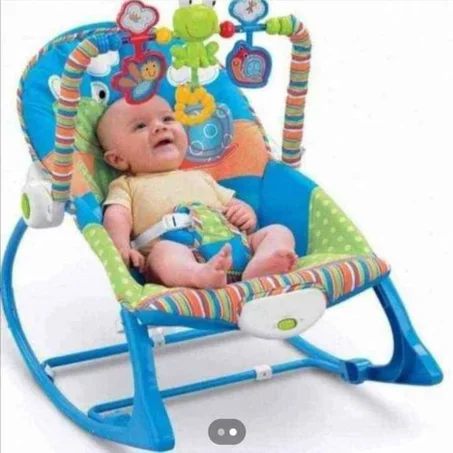 Rocker Relax musical + Vibration -Évolutif- mon bébé dès la naissance 3 en 1