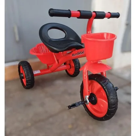Mon Bebe Tricycle Mon Bébé – Cadeau Idéal pour Enfants, Apprentissage de la Conduite Vélo