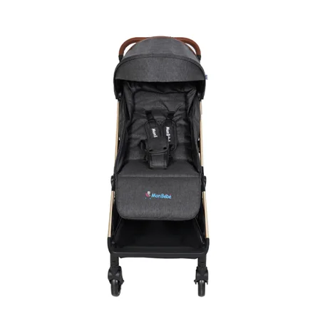 POUSSETTE VALISE GRIS CLAIR MARQUE MON BÉBÉ