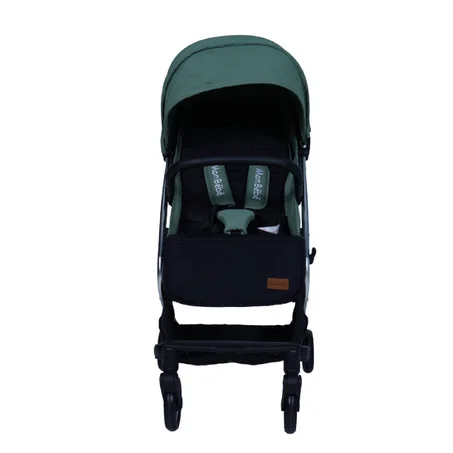 POUSSETTE VALISE VERTE MARQUE MON BÉBÉ ALLIMINIUM