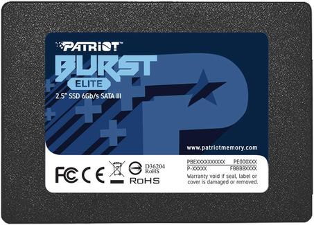 Patriot Memory Burst Elite SATA 3 480GB SSD unidad de estado sólido de 2,5 pulgadas