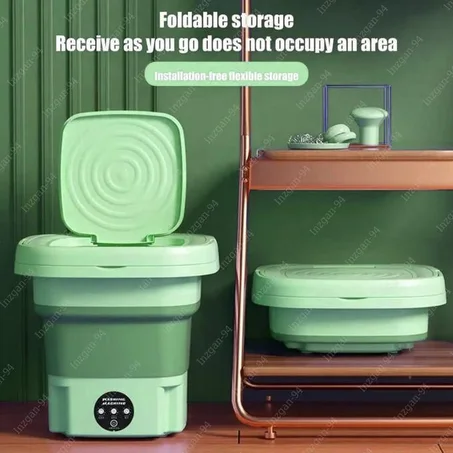 livraison gratuite partout au maroc Machine à Laver Pliable Mode 3 Vitesses adaptée aux Voyages