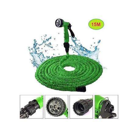 Magic Hose Tuyau Arrosage Extensible et flexible 15M avec Pistolet à Eau 7 jets livraison grattuite en 2 jours sur tout le maroc + paiment a la livraison