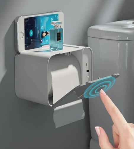 صندوق مناديل ذكي بالحساس