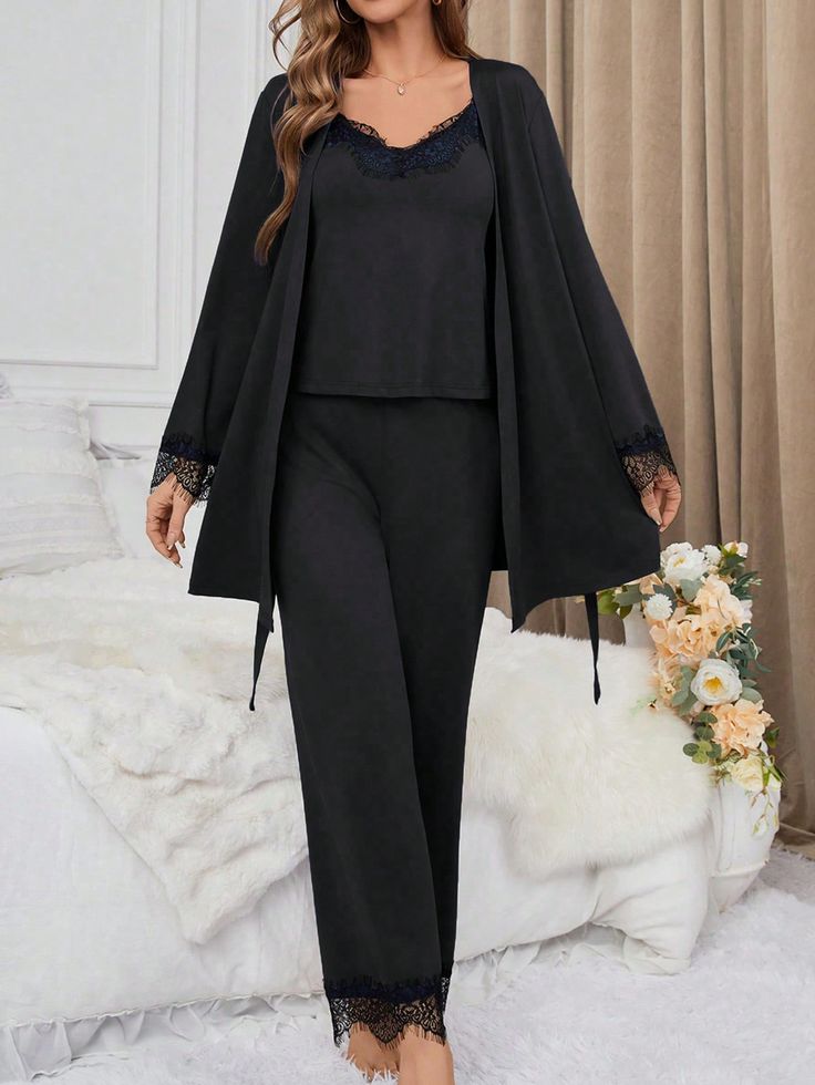 Black & Simple Pyjama