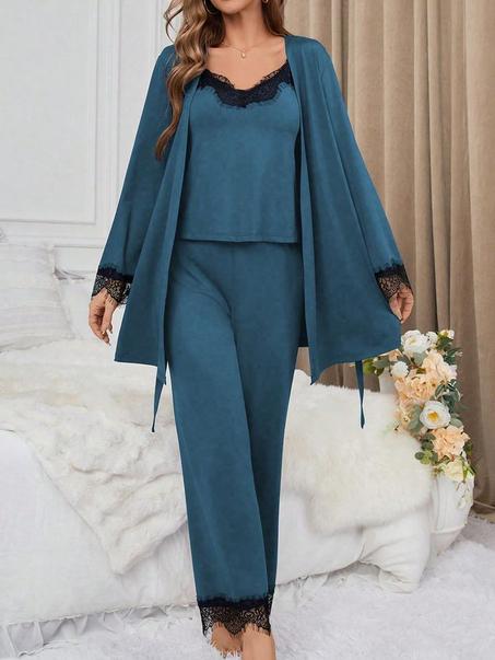 Blue Coton Pyjama