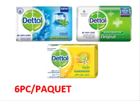 (6 PCS)صابون ديتول صغير