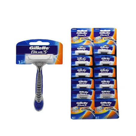 (10 PCS)جيليت بلو3 زرقة
