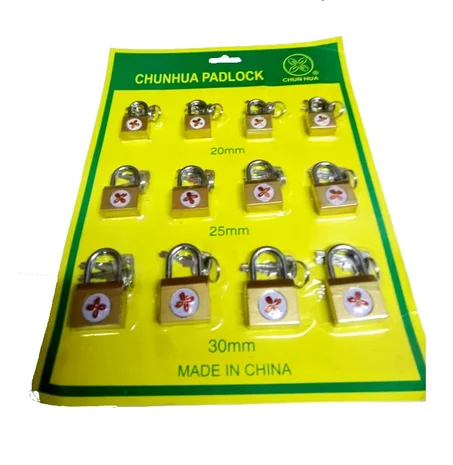 ( 12 PCS)قفل طابلو20/ 25/ 30مم