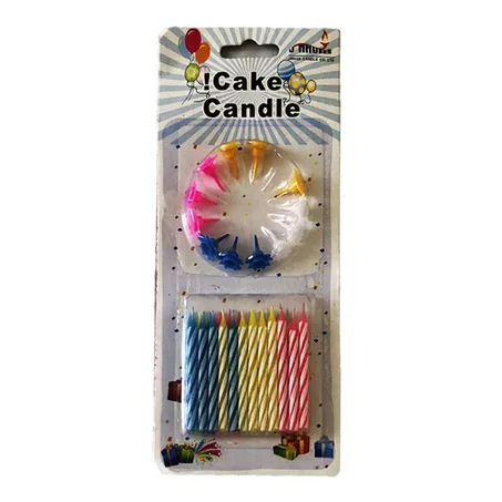 (MIN ORDER: 10 PCS) 24طابلو شمع عيد الميلاد