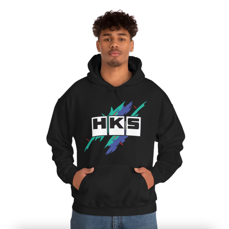 Sweat à Capuche HKS Edition : Exprimez la Puissance, Dominez la Route !