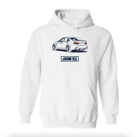 Sweat capuche M5 style lumineux unisex