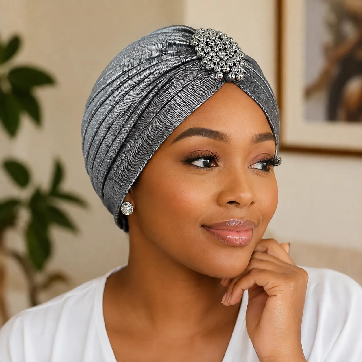 Turban Élégant Pour Toutes Femmes