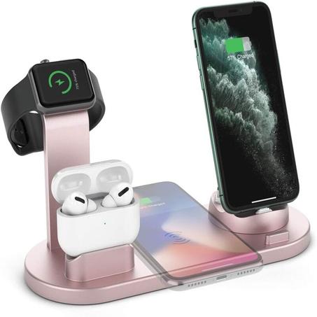 ✨ ودّاعا الفوضى! شحن منظم وفعال مع قاعدة شحن 6 في 1. 🔋