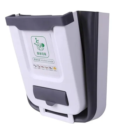 🤍 سلة نفايات المطبخ القابلة للتعليق