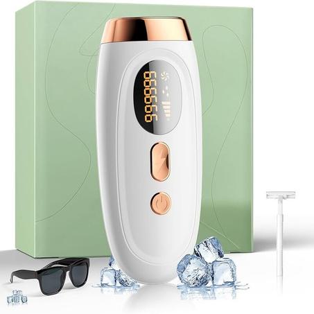 جمال بلا حدود 💖 وبتكلفة أقل💰 مع جهاز الليزر لإزالة الشعر💎✨