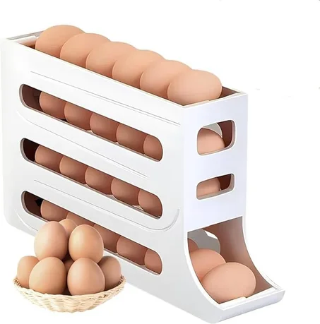 🥚 منظّم بيض بتصميم عصري