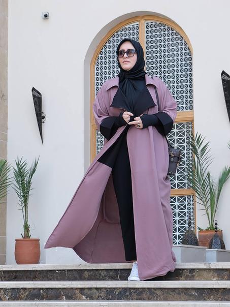 "✨ كسوة العيد بالفخامة والراحة – أناقة الكريب المقطن ✨"