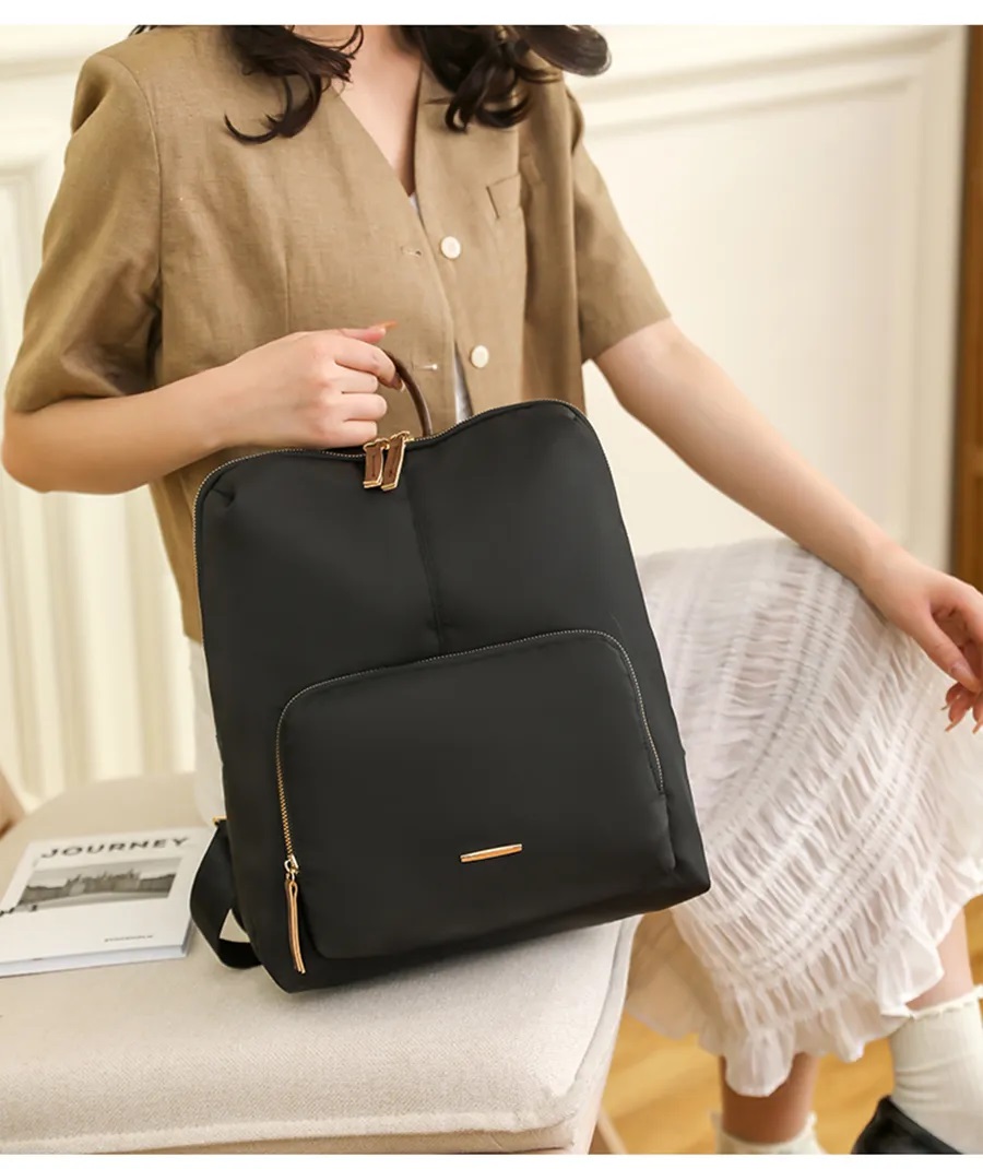 ZM25 Fashion Women Backpacks Purse High Quality Anti-theft School Book Bag for Girls Female Travel Bagpack Ladies Back Pack