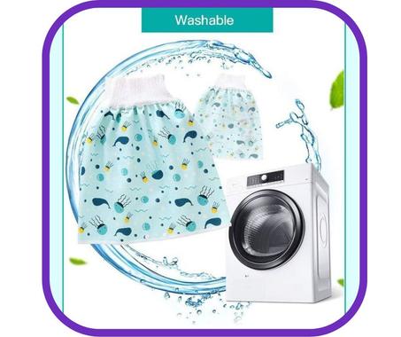 تنورة حفاضات الأطفال مقاومة للماء وقابلة للغسل