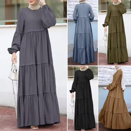 حجاب شرعي فستان 2025  تركي   من أفخم أنواع القماش