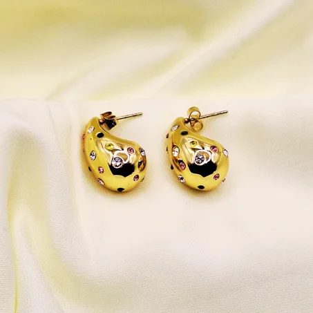 pendantes avec zircons