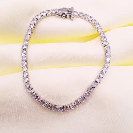 Gourmette tennis brillant