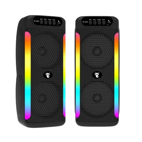 🎉 استمتع بالصوت النقي والإضاءة الملونة في كل مكان