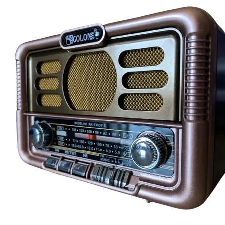 📻 راديو بلوتوث كلاسيكي بتكنولوجيا اليوم