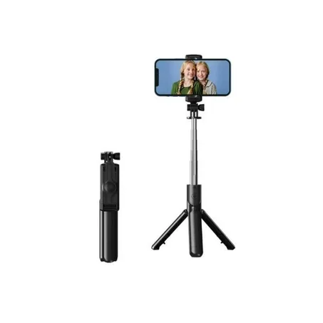 📸 عصا سيلفي متعددة الوظائف مع حامل ثلاثي وجهاز تحكم بلوتوث