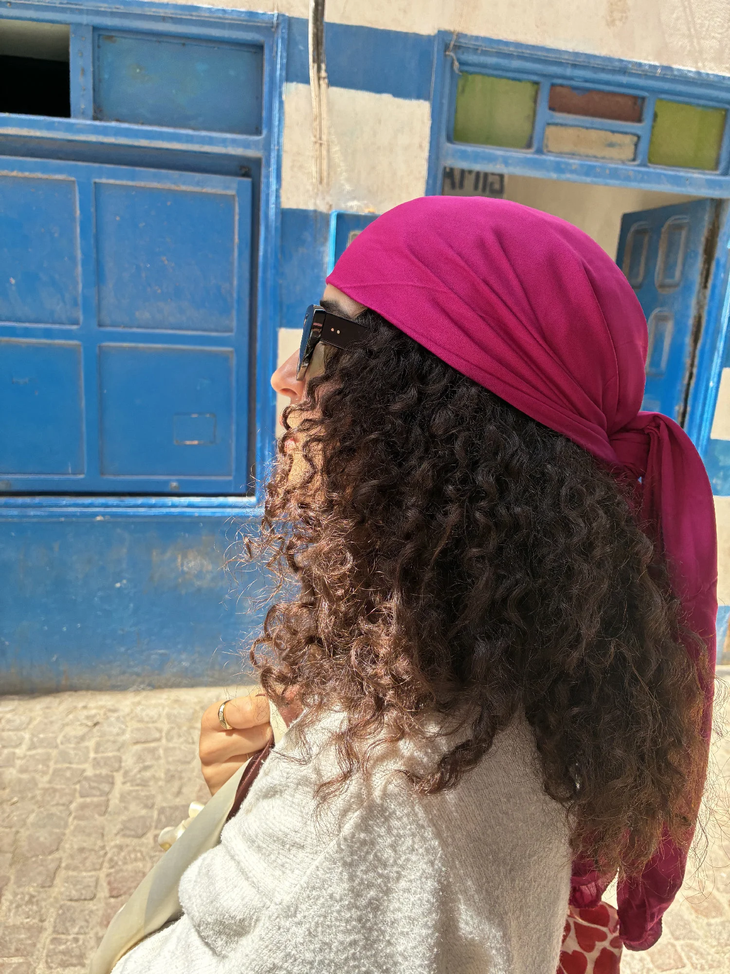 Foulard fuchsia