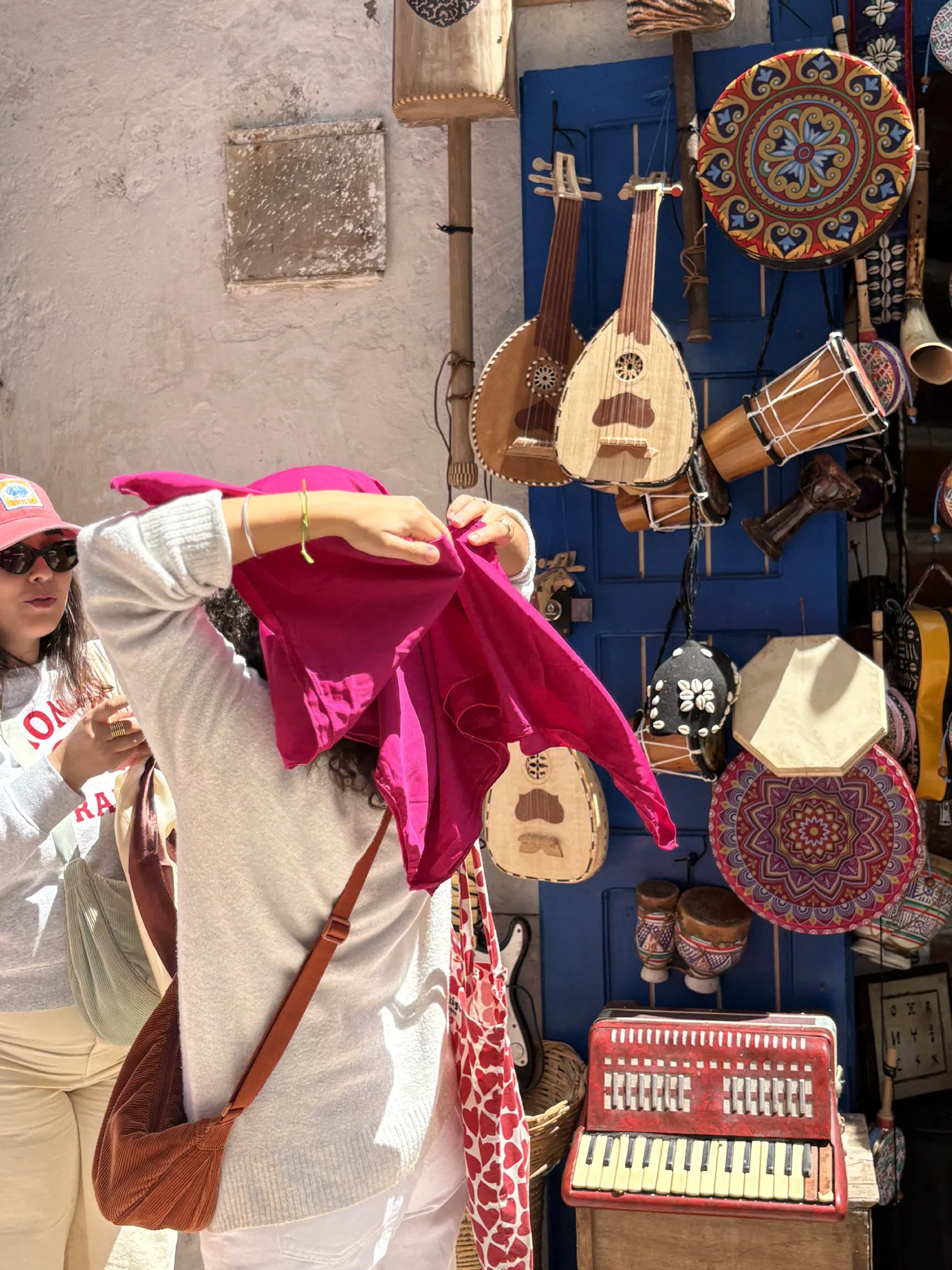 Foulard fuchsia