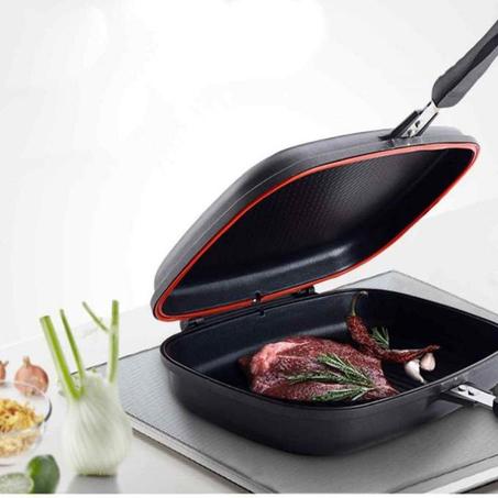 المقلاة الإيطالية المزدوجة للقلي و الطهي الجيد والفعال