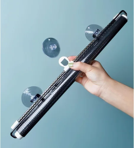 Store de Fenêtre à Ventouse – Protection Solaire & Intimité Sans Perçage 58 cm / 125 cm