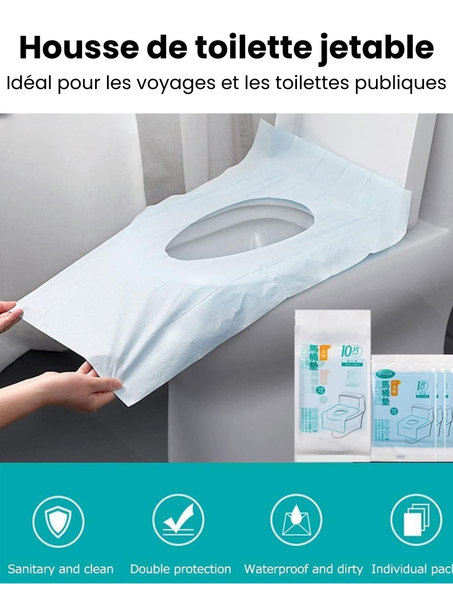 Couvre-siège de toilette jetable