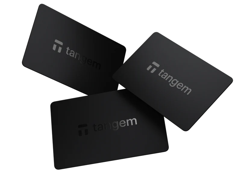 TANGEM CRYPTO HARDWARE WALLET 2.0 (PACK OF 3 CARDS)