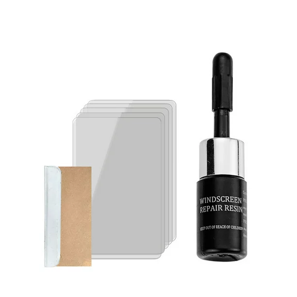 طقم إصلاح زجاج السيارات الاحترافي - وداعاً للكسور والشروخ في 20 دقيقة