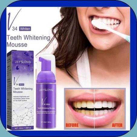 موس لتبييض الأسنان