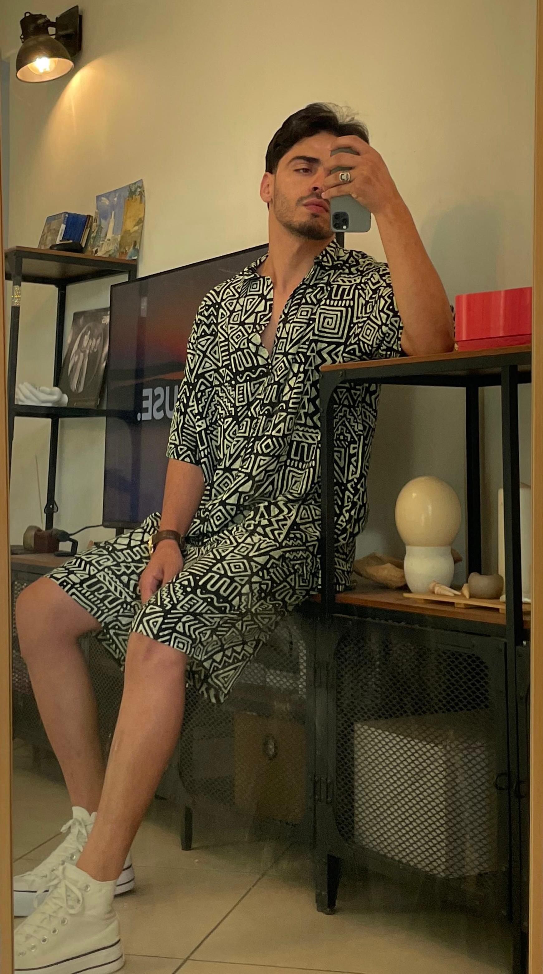 Aztec (black and green) Oversize Set