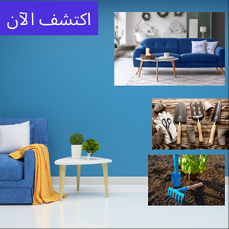 المنزل والحديقة