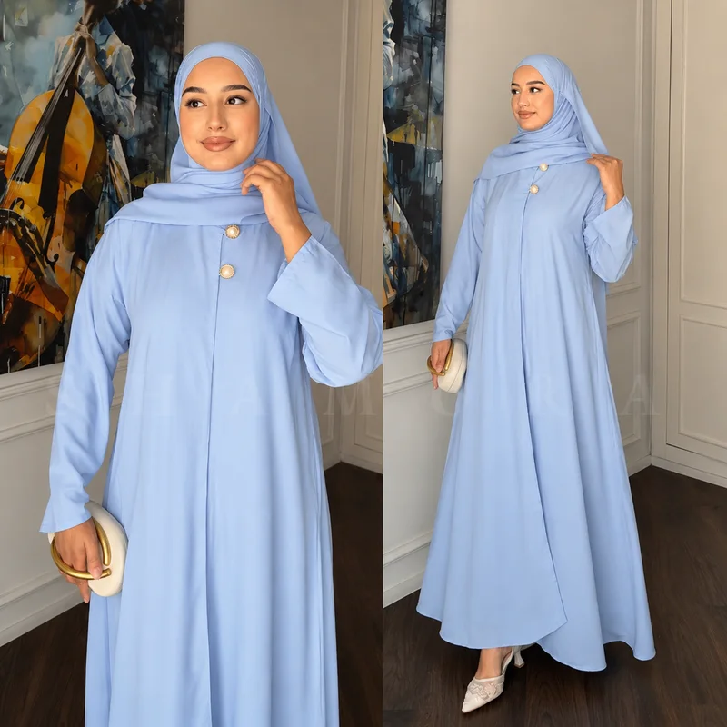 ✨ عباية خليجية  كلوش + شال هدية