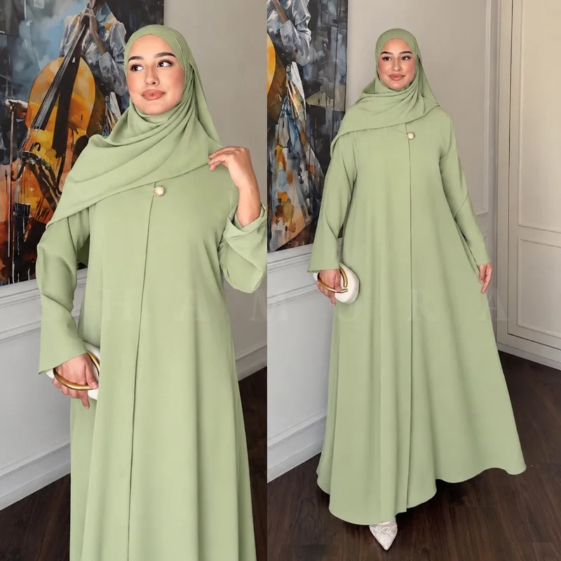 ✨ عباية خليجية  كلوش + شال هدية