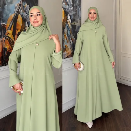 ✨ عباية خليجية  كلوش + شال هدية