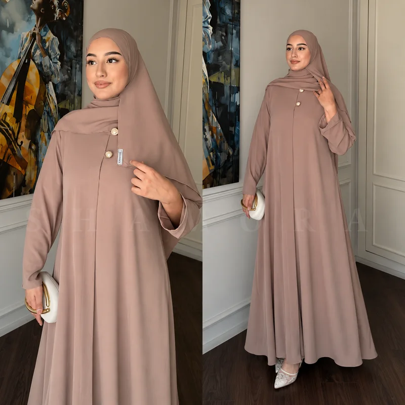 ✨ عباية خليجية  كلوش + شال هدية